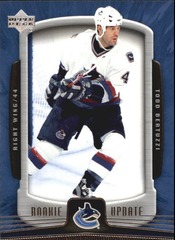 2005-06 Upper Deck Rookie Update #98 Todd Bertuzzi Canucks